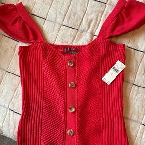 NWT sweater tank top